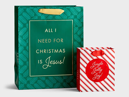 Merry Christmas Gift Bags